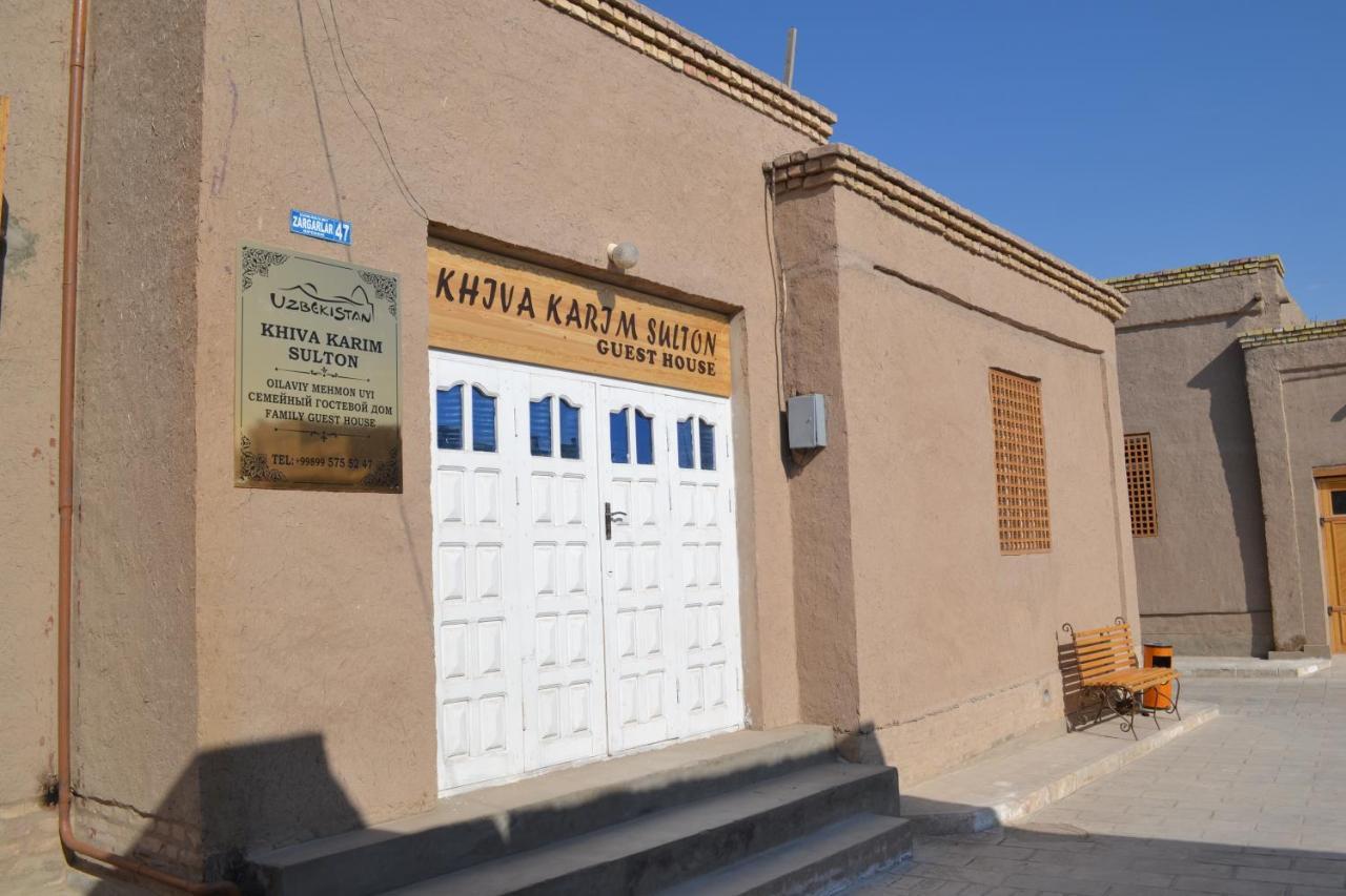 Khiva Karim Sulton Hotell Eksteriør bilde